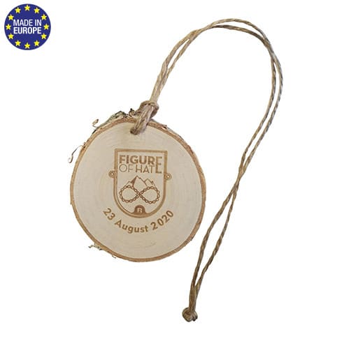 Médaille en bouleau personnalisée – Image 3