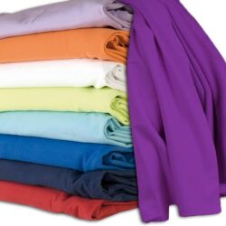Serviette polyester lot personnalisable