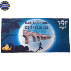 S50100 Serviette en microfibre avec impression en sublimation totale