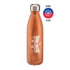 S62-Bouteille thermos paroi double en acier 500ml finition bois