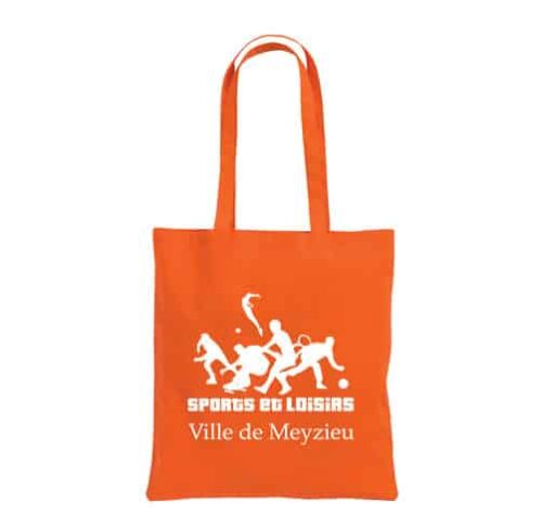 S68 Tote bag 100% coton organique/bio 180 grs/m²anses longues