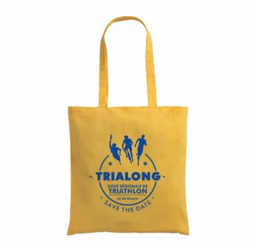 S71 Tote bag 100% coton organique/bio 280 grs/m²anses longues