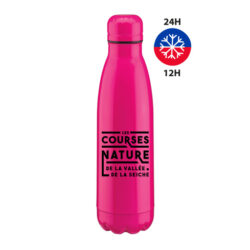 S72 Bouteille thermos fluo avec double paroi en acier