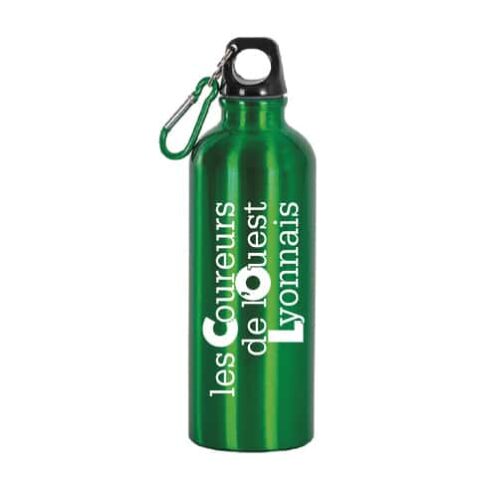 s75500 Gourde aluminium avec marquage en tampographie 500 ml