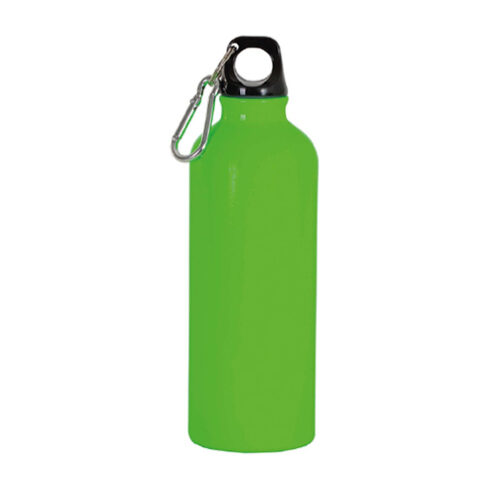 S73500-Gourde en métal 500ml coloris fluo pour compétitions et événements