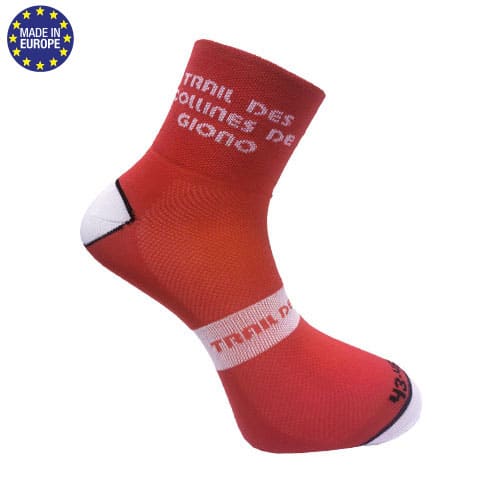 Paire de chaussettes de sport blanche 39/42 pour sublimation