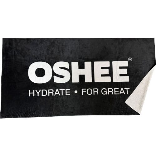 Serviette double face / Polyester touché velours / Bouclettes coton / 320 grs/m² ou 420 grs/m²