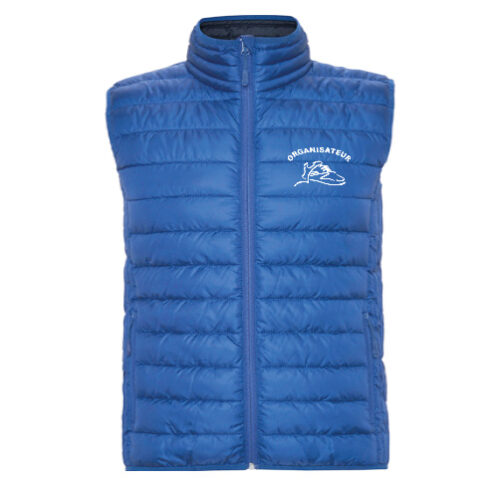 Bodywarmer doudoune personnalisé