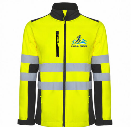 Veste softshell personnalisée
