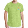 Tee shirt Polyester chiné