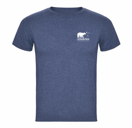 Tshirt polyester coton chiné homme – Image 3