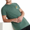 Tshirt polyester coton chiné homme