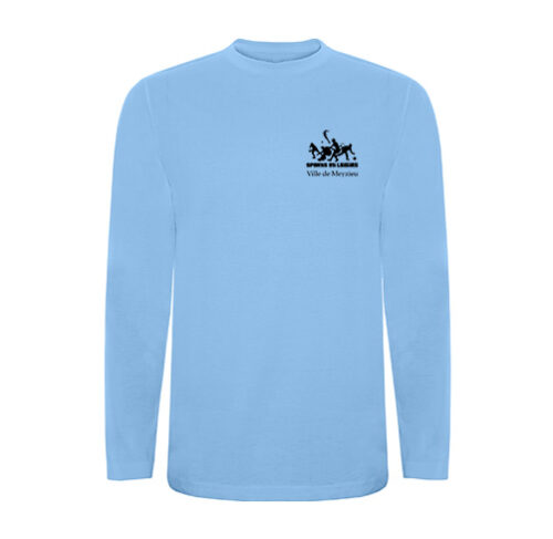 T-shirt manches longues enfant 100% coton 160grs/m² – Image 3