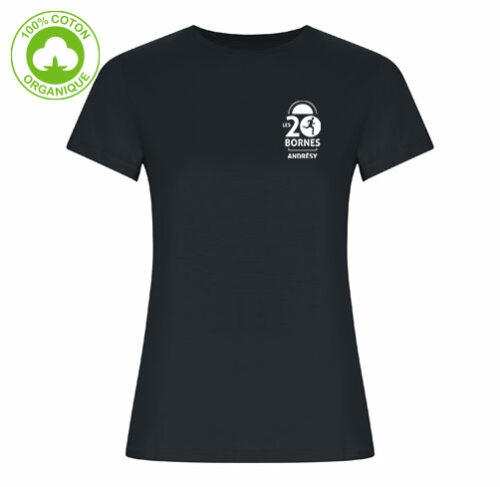 T70H-tee shirt coton biologique femme marquage sport