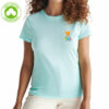 T70H-tee shirt coton biologique femme