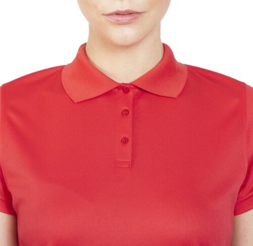 T8F- Polo femme 100% polyester