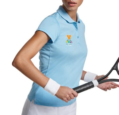 T8F- Polo femme 100% polyester