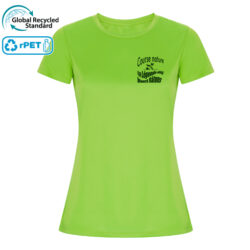 TS100 F - Tee shirt femme 50% polyester recyclé