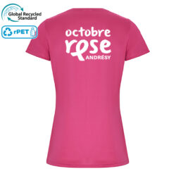 TS100 F - Tee shirt femme 50% polyester recyclé