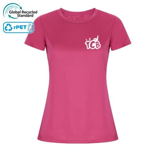 TS100 F - Tee shirt femme 50% polyester recyclé