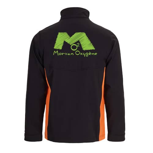 Veste softshell bicolore Duo 3 couches 280 grs/m² – Image 6