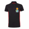 Polo manches courtes bicolore duo 60% coton 40% polyester