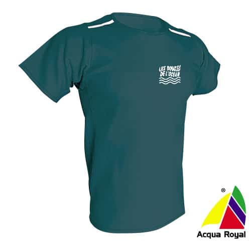 Vela - tshirt 100% polyester pour running, club de sport ou marathon
