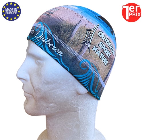 Bonnet running polyester / élasthanne en sublimation - Indyanna Pub -  Objets publicitaires personnalisables