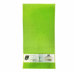 K1 Serviette éponge en coton vert avec personnalisation
