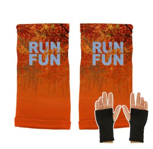 MITSUBLI - Mitaines running en sublimation pour sport extérieur