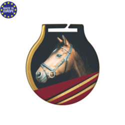 Q-medals : Médaille à thème équitation