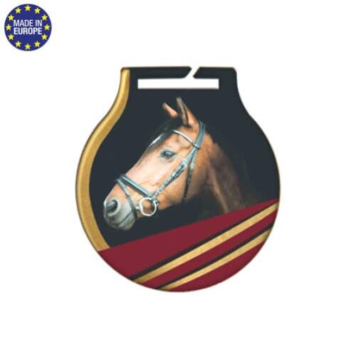 Q-medals : Médaille à thème équitation