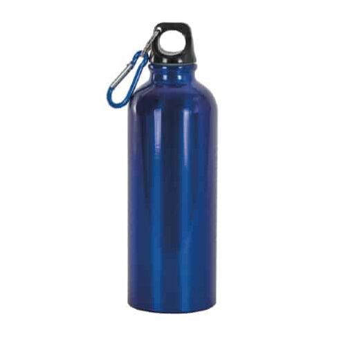 s73750Gourde aluminium avec marquage en tampographie 750ml bleu roi