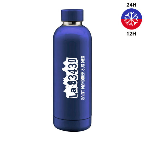 S75-Bouteille thermo acier double paroi