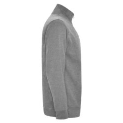 T76-Sweat shirt au col zippé 280grs/m² coton et polyester