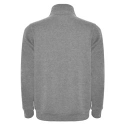 T76-Sweat shirt au col zippé 280grs/m² coton et polyester